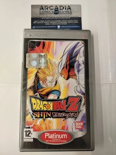 Dragon Ball Z Shin Budokai PSP PlayStation Portable Sony ITA Platinum